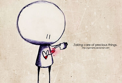 我想我的画是这样：一点突发奇想，巨大的热情，很多空白页，一支铅笔和一个可爱的木偶。 ——Lucia Carriero