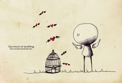 我想我的画是这样：一点突发奇想，巨大的热情，很多空白页，一支铅笔和一个可爱的木偶。 ——Lucia Carriero