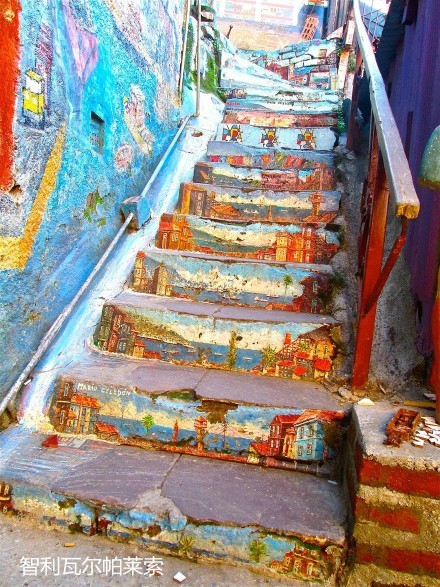 美丽的楼梯 旅游圣地