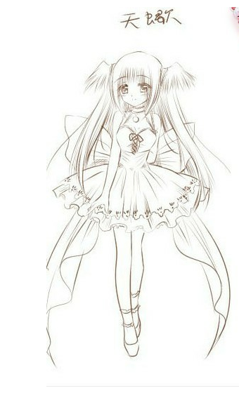 十二星座 手绘 插图