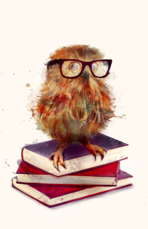 来自加拿大艺术家Amy Hamilton的一组关于动物的手绘插画，这是一位非常有才华的艺术家，它的作品充满着梦幻般的神秘以及治愈系的色彩。