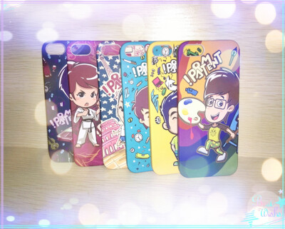  iphone5/s爱情公寓卡通人物保护壳