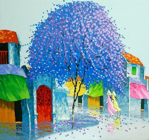 Phan Thu Trang 油画 艺术作品