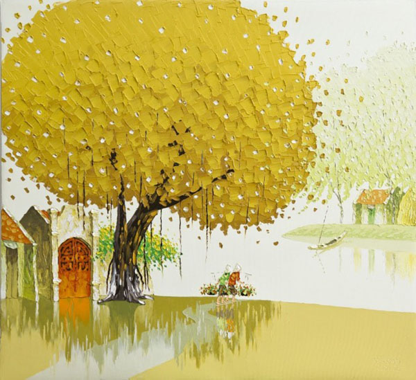 Phan Thu Trang 油画 艺术作品