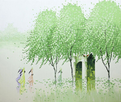 Phan Thu Trang 油画 艺术作品