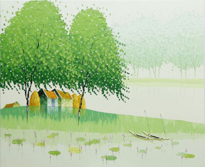 Phan Thu Trang 油画 艺术作品