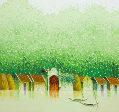 Phan Thu Trang 油画 艺术作品