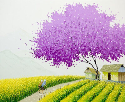 Phan Thu Trang 油画 艺术作品