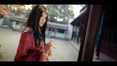 【COS】《艳势番·檀香刺》·花九卿-桃红牡丹版-最念思卿时