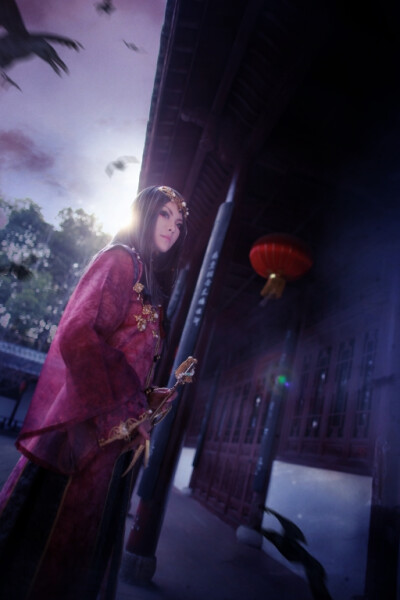【COS】《艳势番·檀香刺》·花九卿-桃红牡丹版-最念思卿时