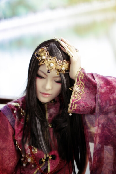【COS】《艳势番·檀香刺》·花九卿-桃红牡丹版-最念思卿时