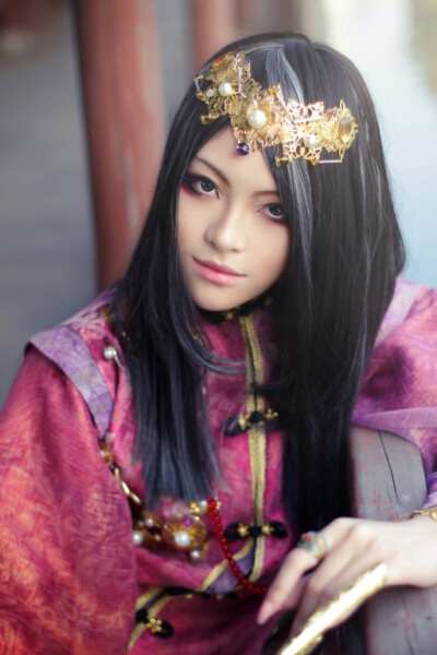 【COS】《艳势番·檀香刺》·花九卿-桃红牡丹版-最念思卿时