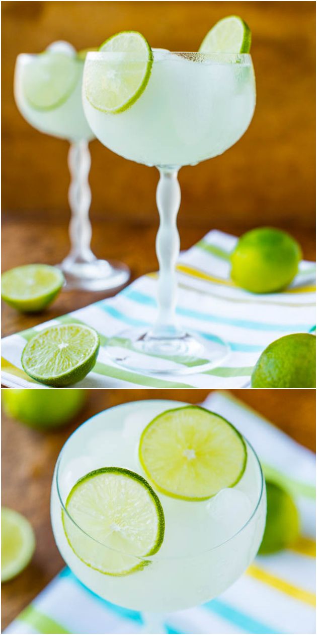 5-Calorie Raspberry Lime Margarita Fizz (non-alcoholic, vegan, gluten-free)