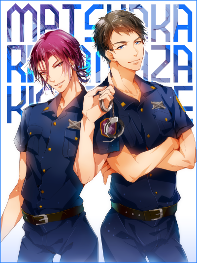 「Free！男子游泳部」动漫 插画 pixiv 逮捕しちゃうぞ(キャプション微ネタバレ) 宗凛【id=44467680 畵师：佐倉ひつじ】