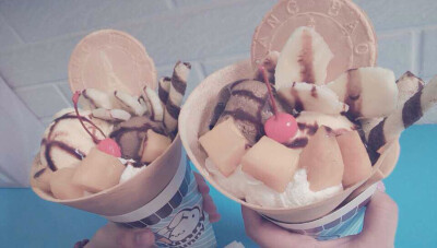 ✿好大的冰淇淋