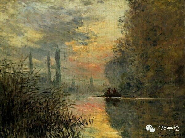 克劳德·莫奈（Claude Monet，1840年－1926… - 高清图片，堆糖，美图壁纸兴趣社区