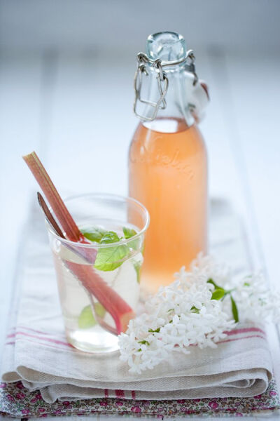 Rhubarb Ginger Syrup