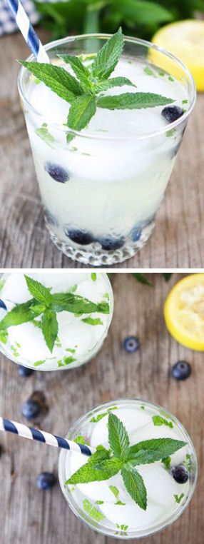 Blueberry Mint Lemonade