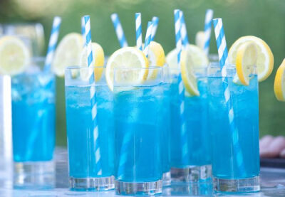 blue drinks