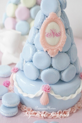 Marie Antoinette macaron tower