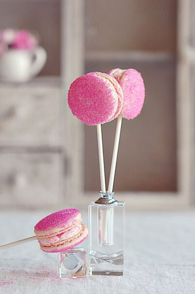 Macaron pops