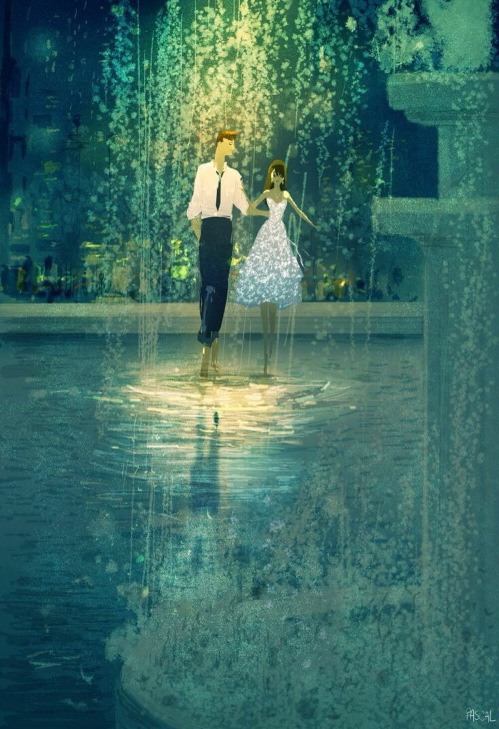 淅沥的雨 不展的云 听它说 “不似 不似”—— 呵 那年的岸 那年的风 风中的你 眼中的我 淅沥的雨 不展的云 听它说 不似 不似…… by苏苏