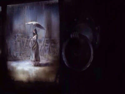 水中的涟漪 是若有若无的微笑 梨涡浅漾 隔帘轻垂 你三更的长发…… by苏苏