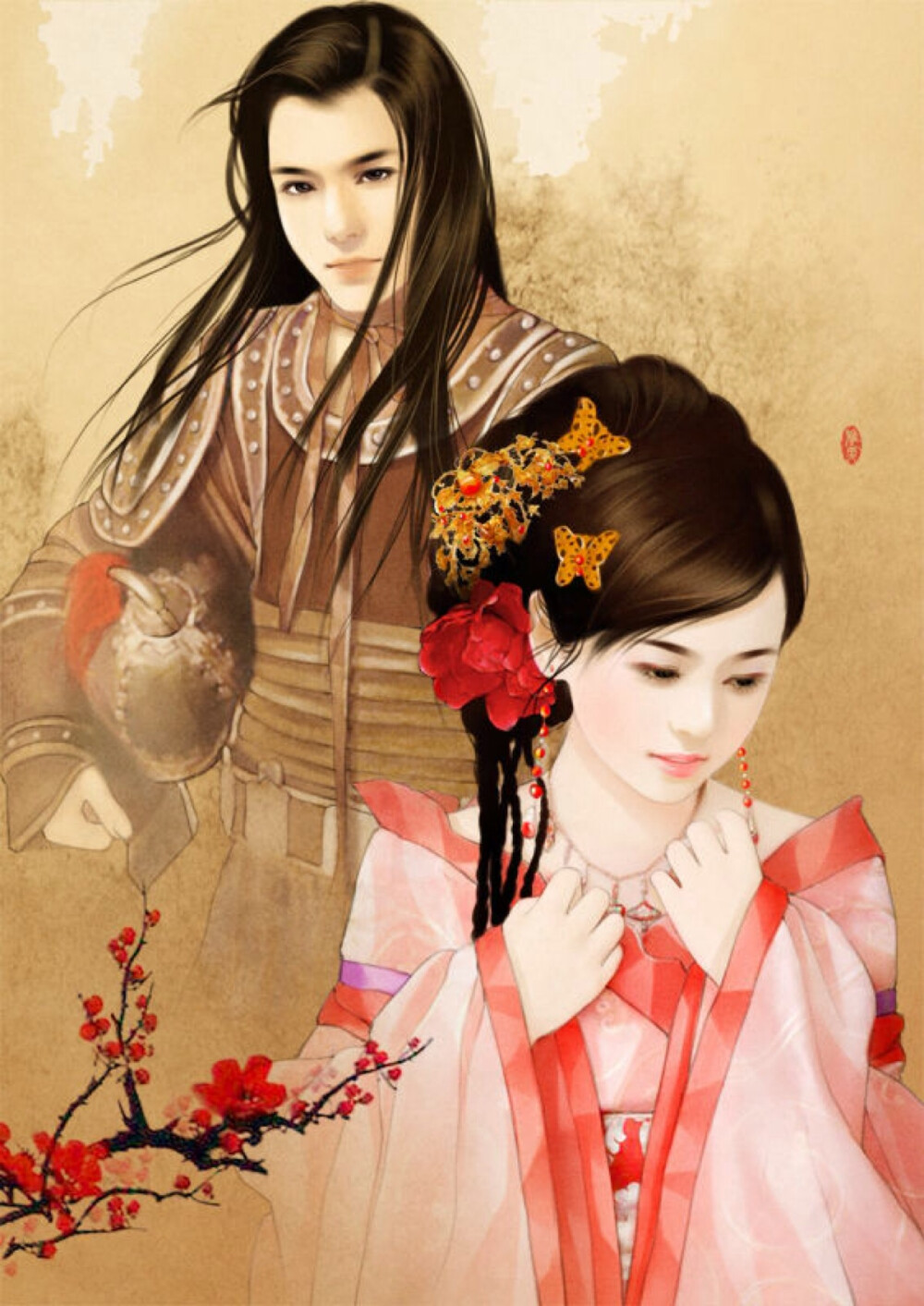 凯旋归来，万人朝拜。 他紧握一纸休书，定要修了府中那疯妇。 少时，至府邸。其弟从旁问道：“兄长此举定会落下抛弃糟糠之骂名。还需慎重对之。”
将军不顾劝告，将疯妇一纸休书驱出将军府。 三月后，将军府被陷，满门抄斩。 刽子手手起刀落前，他只一笑。