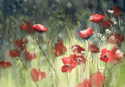 水彩·繁花 丨photos by Malgorzata Szczecinska