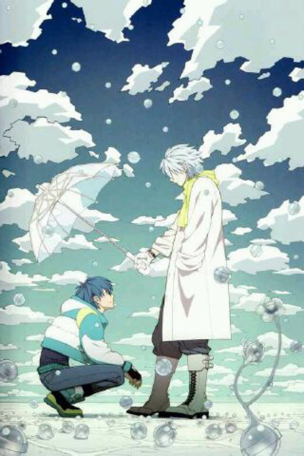 【DMMD】Dramatical Murder。库利亚*苍叶。… - 高清图片，堆糖，美图壁纸兴趣社区