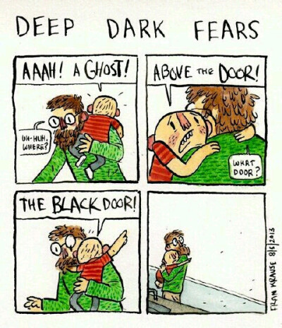 Deep dark fears. 小孩子是真的能看见一些东西么~