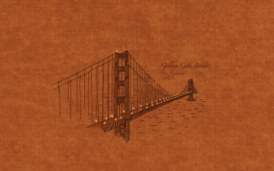 VLADSTUDIO壁纸【1920x1200】金门大桥 bridges golden gate