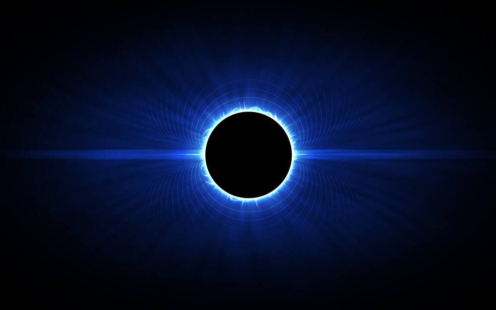 VLADSTUDIO壁纸【1920x1200】蓝色星蚀 blue star eclipse 日蚀 蓝色