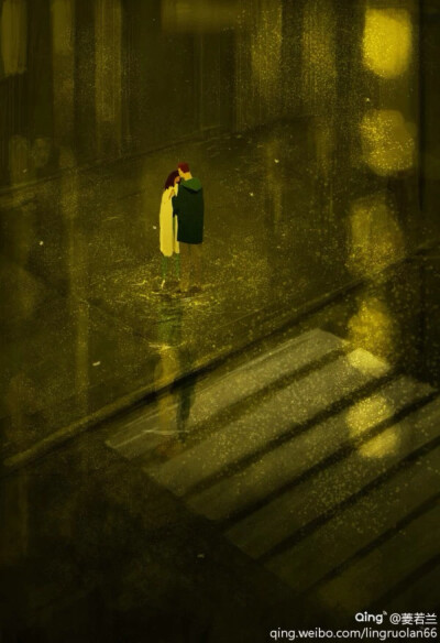 水中的涟漪，是扁舟的波纹，慢慢地追溯，任长篙轻点，只倏然地陷落，那青荇般……柔软的……记忆