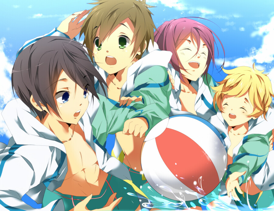 「Free！男子游泳部」动漫 插画 pixiv 素敵！【id=36790662 畵师：モノ】