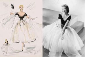 Design for Grace Kelly in Rear Window (1954)
