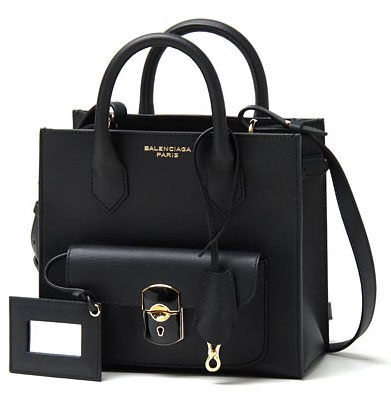 巴黎世家Balenciaga 319499 Mini padlock All Afternoon bag 小型鎖頭機車包