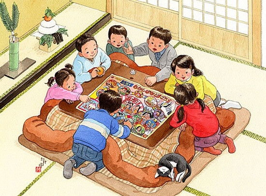 日本插画家竹中俊裕 那些回不去的旧时光