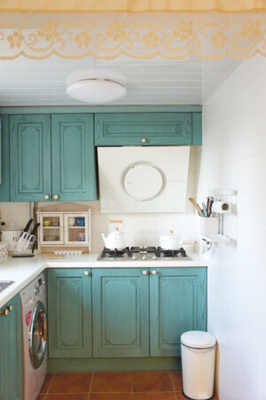 蓝色的小厨房