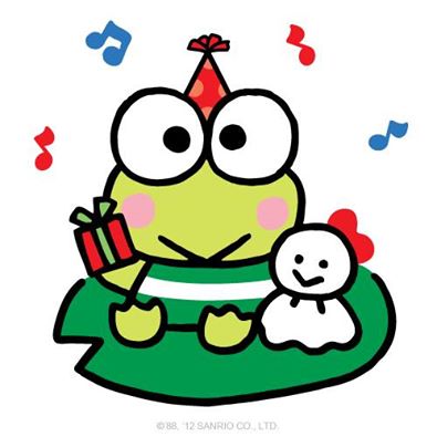 Happy Birthday Kerokerokeroppi! Keroppi loves adventure, and his bubbly personality makes him popular around Donut Pond and he was born in July!