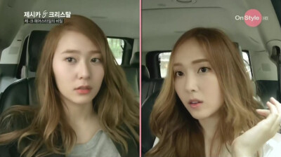 jessica and krystal 郑秀妍与郑秀晶 画报 节目截图 有些个人照是在各自的相册中可以找到~ (互换发型的二人)