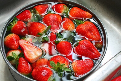 草莓 甜品 美食 水果 夏日