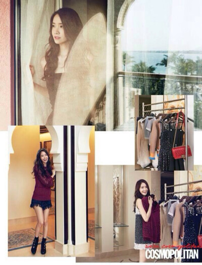 cosmopolitan 杂志图 林允儿 少女时代 yoona