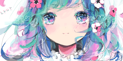 插画手绘 二次元美女 动漫 萌 壁纸