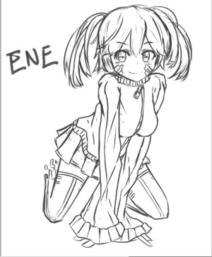 线稿 ene