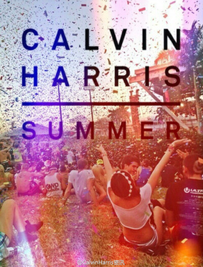 Calvin Harris新歌SUMMER组图