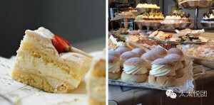 24 Taxinge Slott Café（瑞典尼克旺）   上榜理由：一家采取自助自取模式的蛋糕店，甜品控可以一次尝遍所有心仪的糕点，当然也可以选择糕点和馅饼混合，再配上一杯醇香的咖啡，堪称天堂。