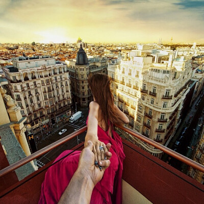 ❤Murad Osmann❤【Follow Me to】 the roof of Praktik Hotel in Madrid