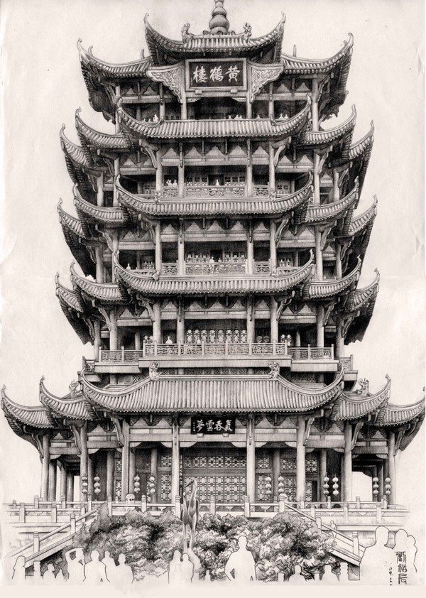 建筑手绘