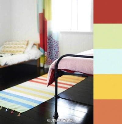 室内中的色彩搭配...